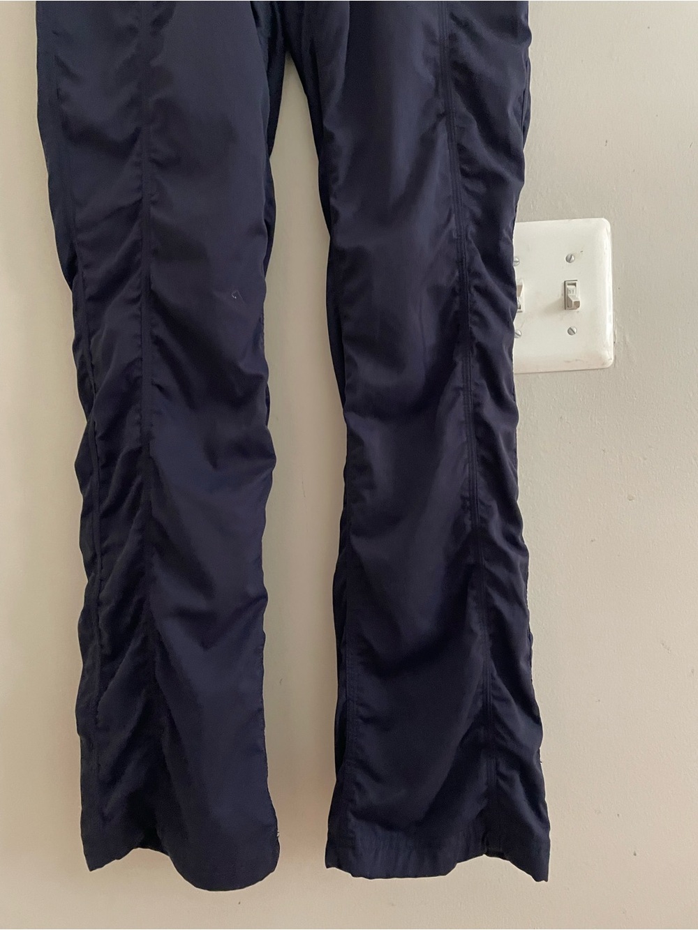 The North Face Aphrodite Pants M Blue Women’s Hike Camp Trail Full Length- EUC - Picture 4 of 11